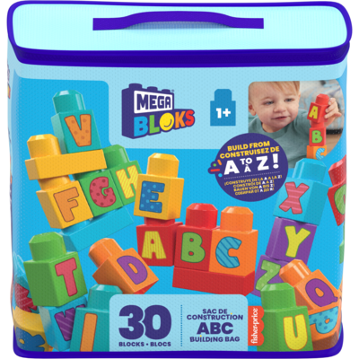 Mega Bloks Mega Bloks Sac de Construction Abc 1 ea, 13,00 $/1ch