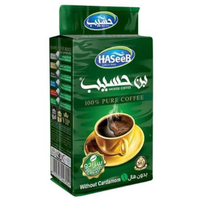Haseeb Ground Coffee (Without Cardamom) 500 g, $2.20/100g