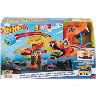 Hot Wheels Ville – Attaque à la Pizzéria du Cobra 1 ea, 45,00 $/1ch