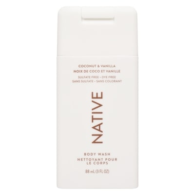 Native Body Wash, Coconut & Vanilla 88 ml, $8.28/100ml