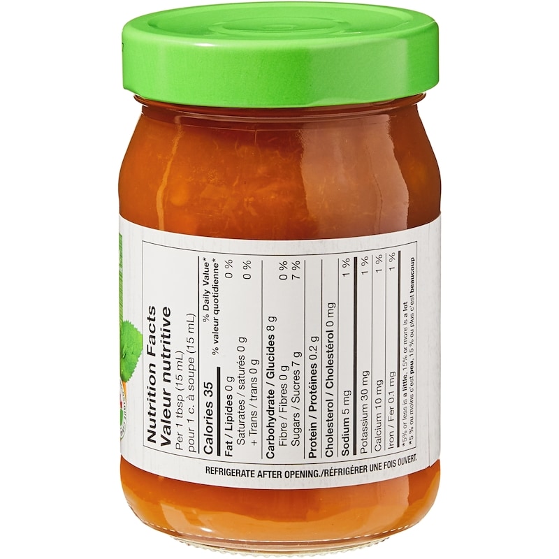 Organics Apricot Fruit Spread