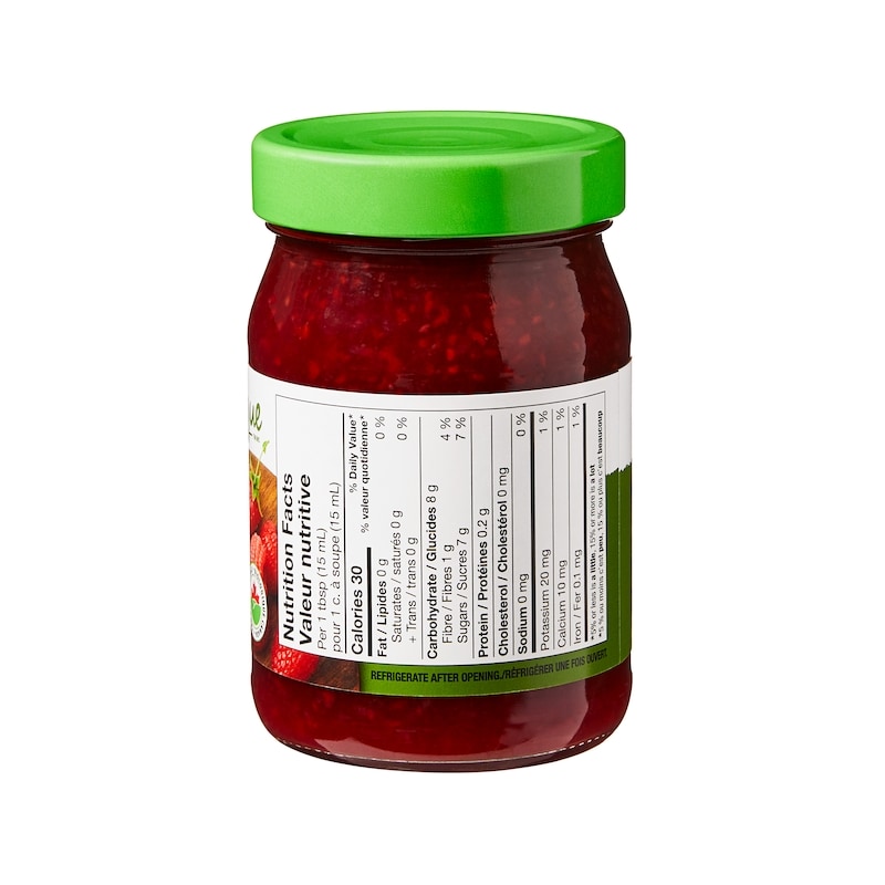 Organics Raspberry Fruit Spread