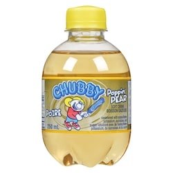 Chubby Soft Drink Poppin' Pear 250 ml, $0.28/100ml