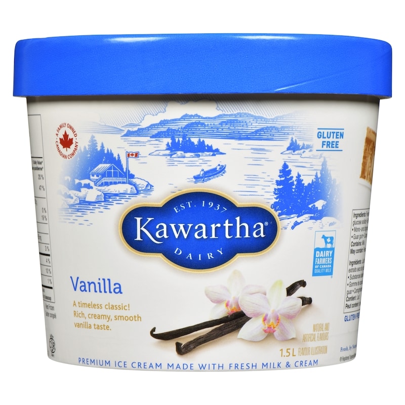 Premium Ice Cream Made With Fresh Milk & Cream Vanilla