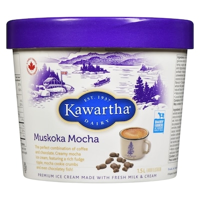 Premium Ice Cream Made With Fresh Milk & Cream Muskoka Mocha