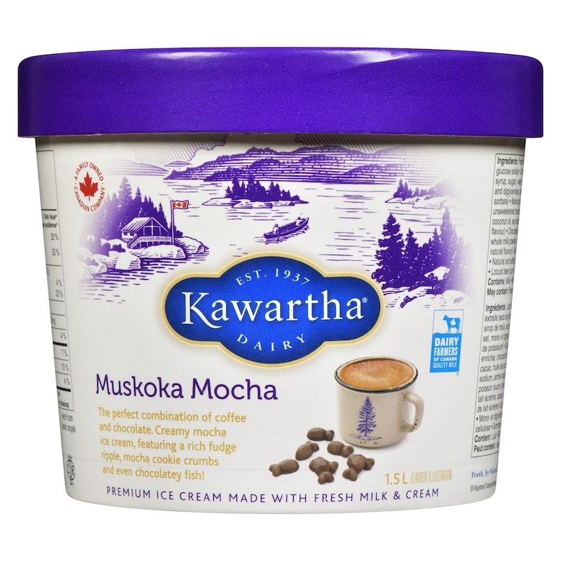 Premium Ice Cream Made With Fresh Milk & Cream Muskoka Mocha