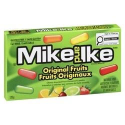 Mike & Ike Chewy Assorted Fruit Flavoured Candies Original Fruits