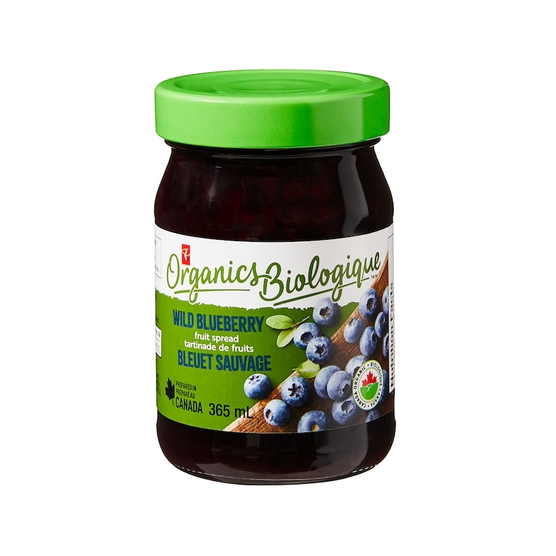 Organics Wild Blueberry Fruit Spread