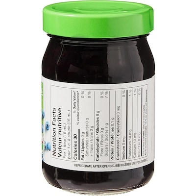 Organics Wild Blueberry Fruit Spread