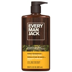 Every Man Jack All Over Wash, Sandalwood Teak 852 ml, $1.94/100ml