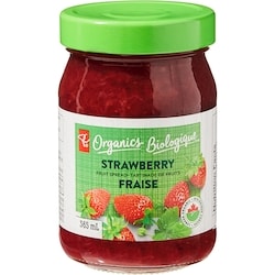 PC Biologique Tartinade de fruits à la fraise Biologique 365 ml, 1,45 $/100ml