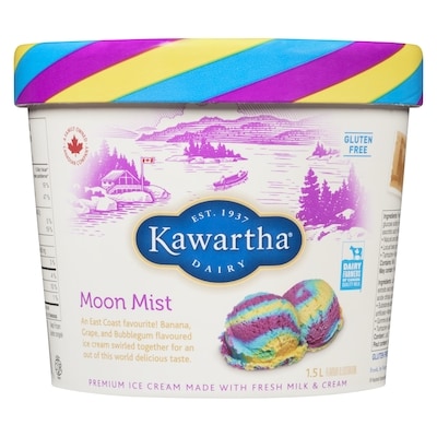 Premium Ice Cream Made With Fresh Milk & Cream Moon Mist