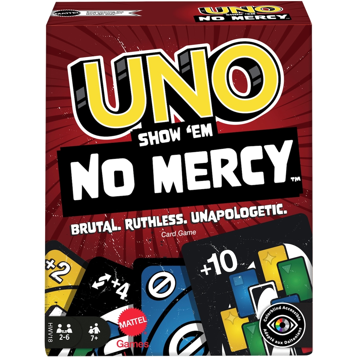 Mattel Games UNO Show ‘em No Mercy™ 1 ea, 16,00 $/1ch