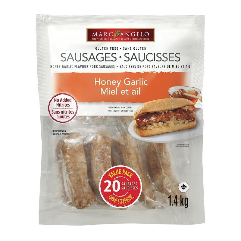 Honey Garlic Flavour Pork Sausages Value Pack