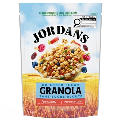 Jordans No Added Sugar Apple & Berry Granola 325 g, $1.69/100g