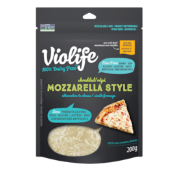 Violife Dairy Free Mozzarella Cheese Shreds 200 g, $3.00/100g