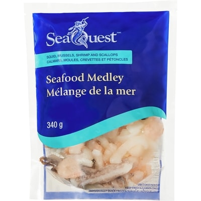 SeaQuest Mélange de fruits de mer 340 g, 2,06 $/100g
