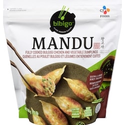 Bibigo Mandu quenelles au poulet bulgogi et légumes entièrement cuites 680 g, 1,18 $/100g