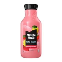 Minute Maid Zero Sugar Strawberry Lemonade Bottle 1.54 l, $0.32/100ml