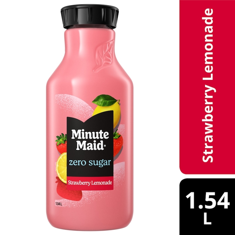 Zero Sugar Strawberry Lemonade Bottle