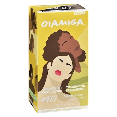 Permanent Hair Colour #4.07 Medium Brown