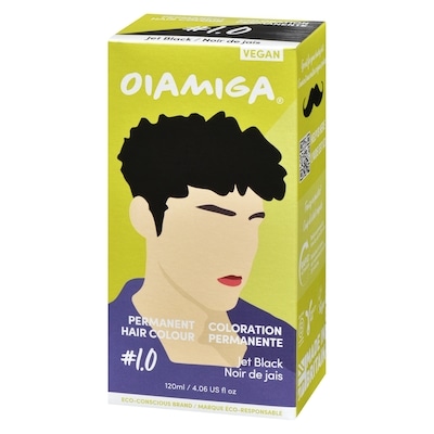 Permanent Hair Colour #1.0 Jet Black