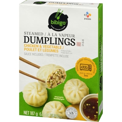 Dumplings Steamed Chicken & Vegetable