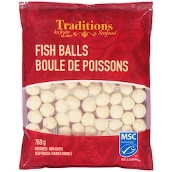 Traditions Boule de poissons 750 g, 1,07 $/100g