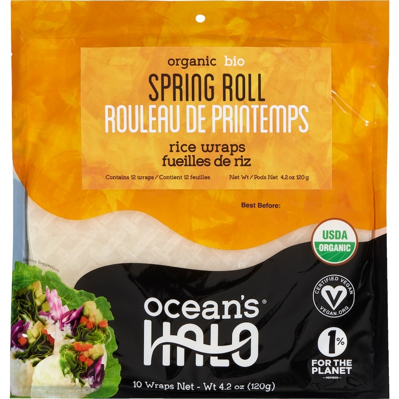 Rice Wraps Organic Spring Roll
