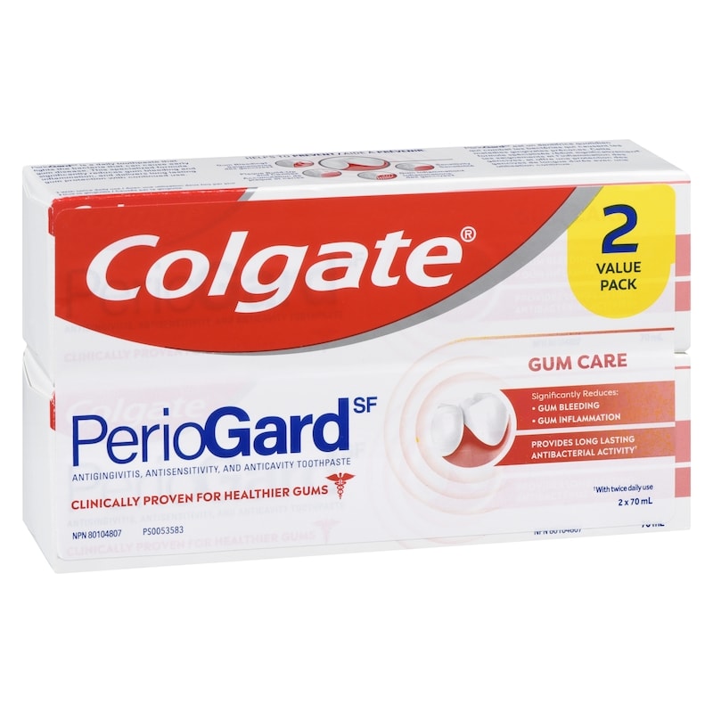 Periogard Sf Antigingivitis, Antisensitivity, And Anticavity Toothpaste Gum Care Value Pack