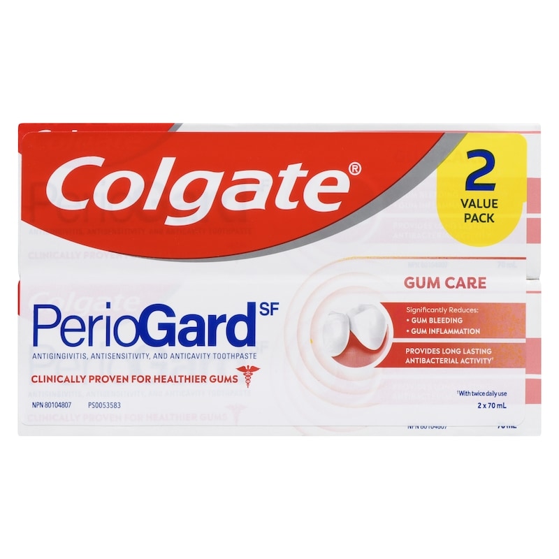 Periogard Sf Antigingivitis, Antisensitivity, And Anticavity Toothpaste Gum Care Value Pack