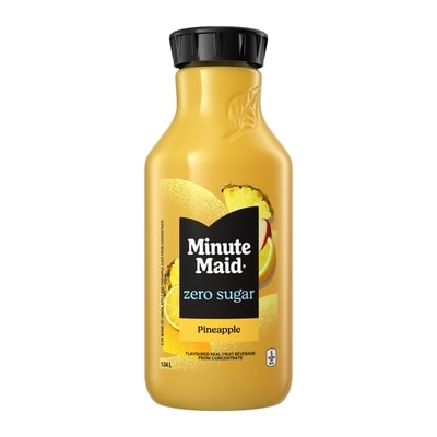 Minute Maid Zero Sugar Pineapple Bottle 1.54 l, $0.39/100ml