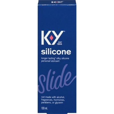 K-Y Longer Lasting Silky Silicone Personal Lubricant 133 ml, $16.53/100ml
