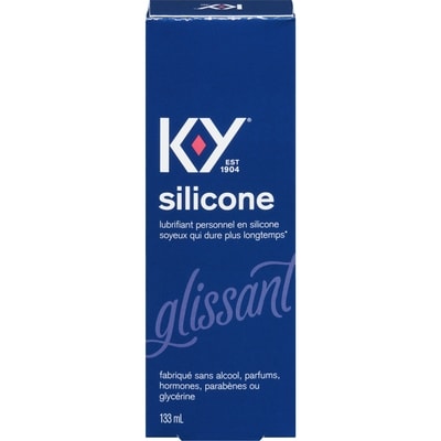 K-Y Lubrifiant personnel en silicone soyeux qui dure plus longtemps 133 ml, 16,53 $/100ml
