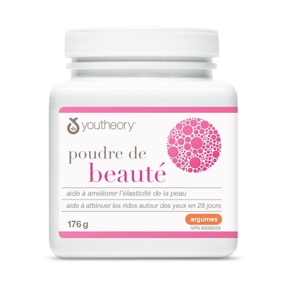 Youtheory Poudre de beauté, Agrumes 176 g, 16,47 $/100g