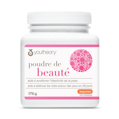 Youtheory Poudre de beauté agrumes 176 g, 18,46 $/100g