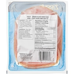 Ziggy's Smoked Black Forest Ham Slices - 175 g | Zehrs