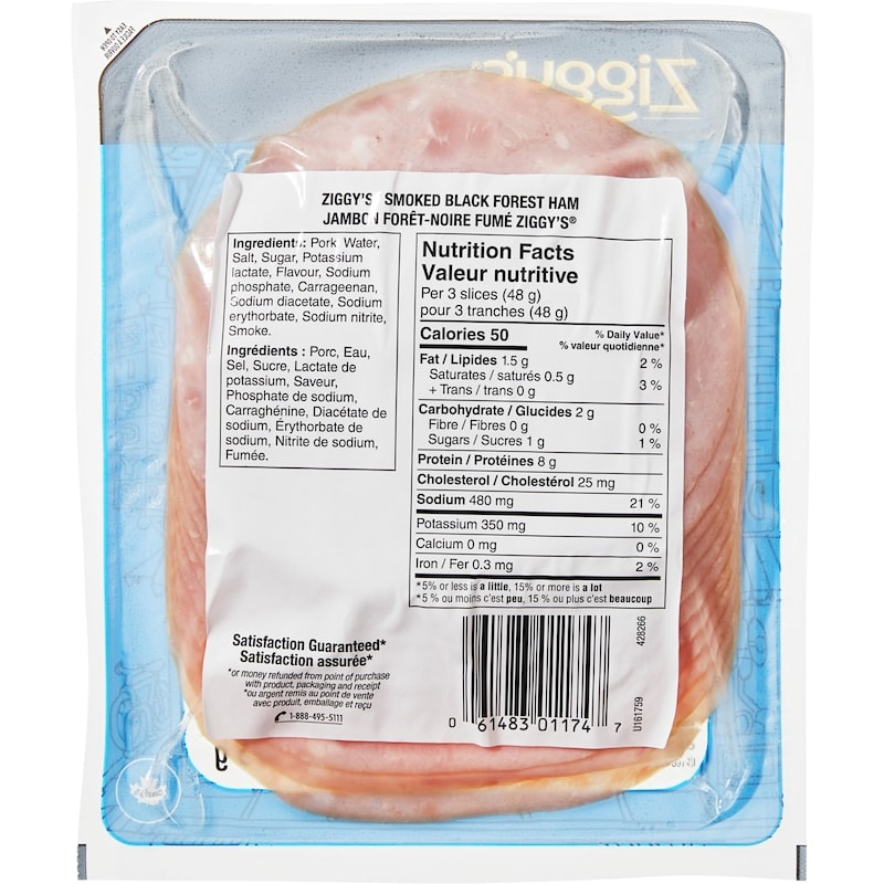 Smoked Black Forest Ham Slices