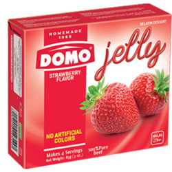 domo Jelly, Strawberry 85 g, $1.16/100g