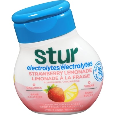 Stur Electrolytes, Strawberry Lemonade 42 ml, $10.69/100ml