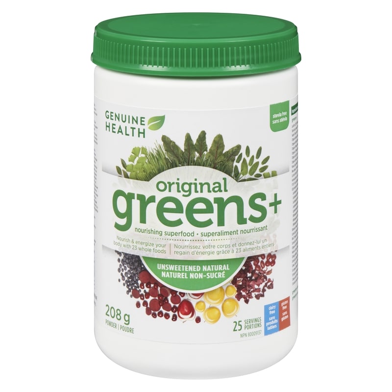 Nourishing Superfood Powder Original Greens+ Unsweetened Natural