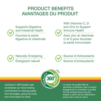 Advanced Probiotic + Vitamins B12, C, D, & Zinc Capsules