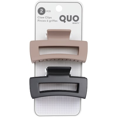 Quo Beauty Lot de 2 pinces à griffes ouvertes assorties 1 ea, 7,99 $/1ch