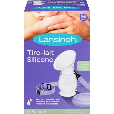 Lansinoh Tire-lait silicone 1 ea, 20,99 $/1ch