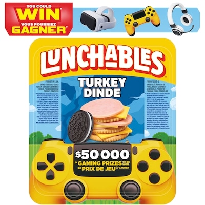 Lunchables Turkey 90 g, $5.00/100g