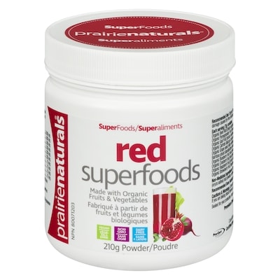 Prairienaturals Superfoods Red Superfoods Powder 210 g, $20.47/100g