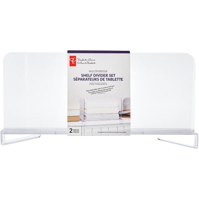 President's Choice Multipurpose Shelf Divider 2 Piece Set 1 ea, $12.00/1ea