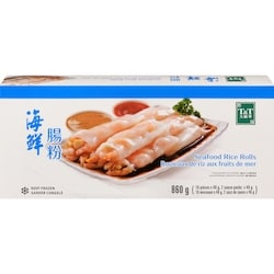 T&T Seafood Rice Rolls 860 g, $1.39/100g