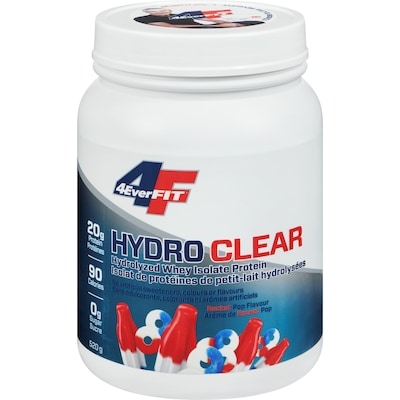 Prairienaturals Hydro Clear Hydrolyzed Whey Isolate Protein Rocket Pop Flavour 520 g, $13.46/100g