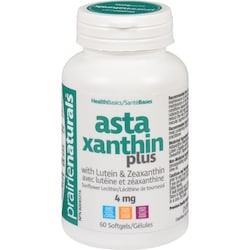 Prairienaturals Healthbasics Astaxanthin Plus 4 Mg 60 ea, $0.60/1ea
